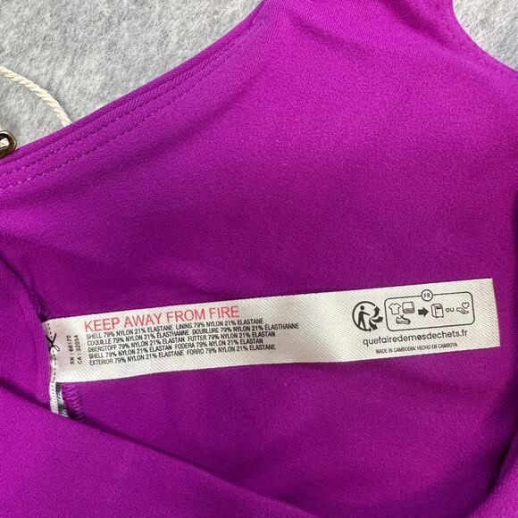 Free People Movement X Hatch Maternity Bra WMNS XS Purple Never Better Racerback - Picture 10 of 11